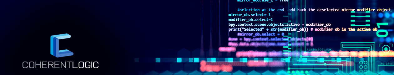 The Coherent Logic corporate header.